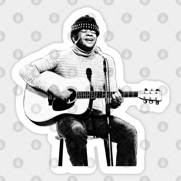 Retro Bill Withers Sticker by tykler